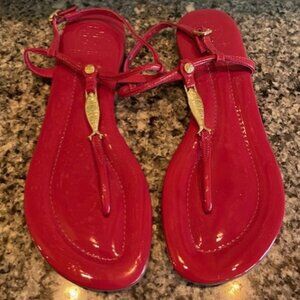 Tory Burch Abigale fish sandles Red Size 7